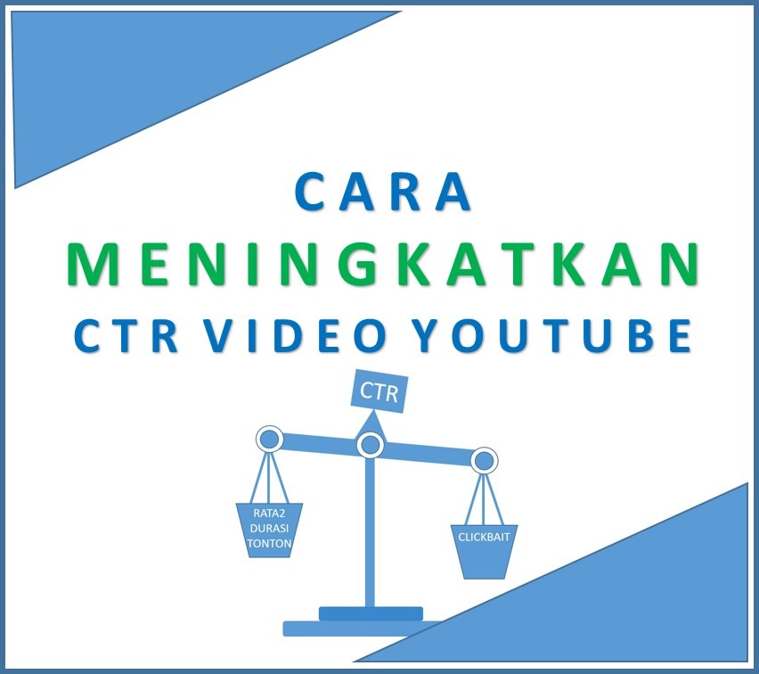 Cara Meningkatkan RKT atau CTR Video YouTube